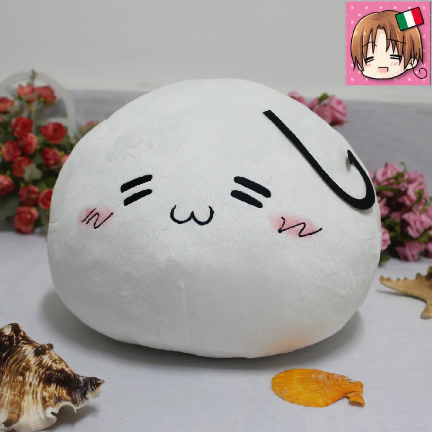 Anime Plush Pillow Bandai | Hetalia Character Plush | Mochi Soft Plush