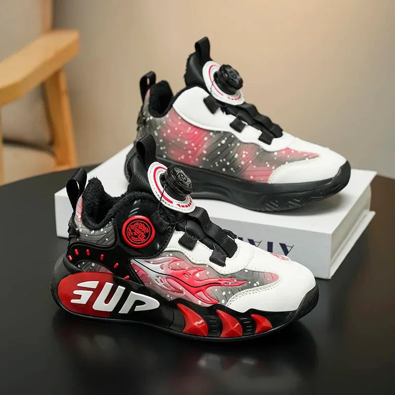 Winter Warm Kids Sneakers Waterproof Anti Slip Shoes - ToylandEU