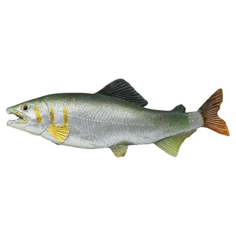 Realistic Marine Fish Models - Educational Tuna, Snapper & Salmon Set