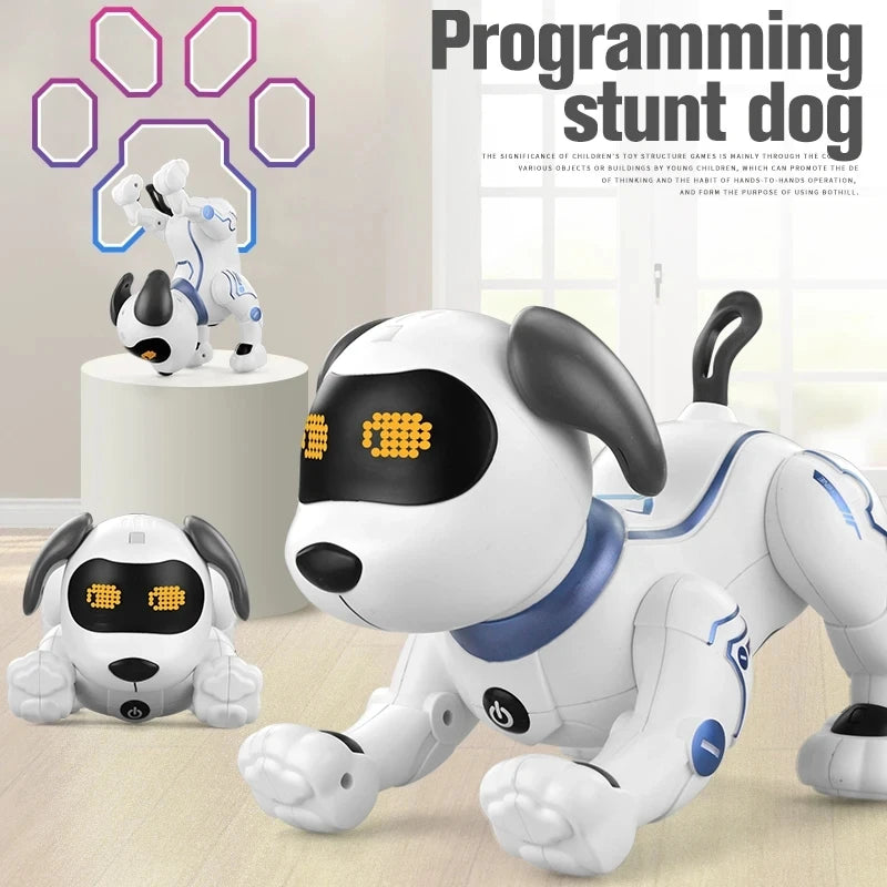 Interactive Robo Dog Toy - Remote Control, Singing & Dancing Fun for Kids