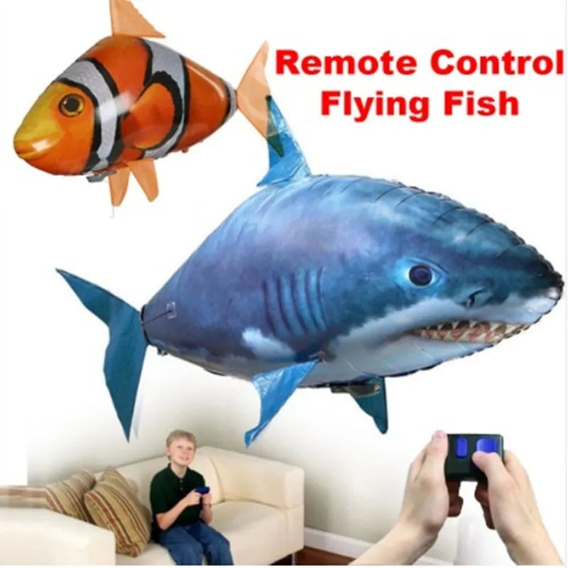 Air Swimming Shark Remote Control Toy - ToylandEU