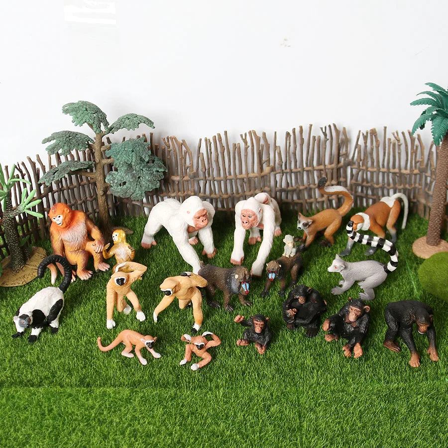 Wild Animal Simulation Action Figures Collection Toy for Kids - ToylandEU