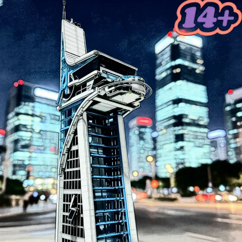 Tower Building Blocks | 5201 Pcs | Toylandeu™