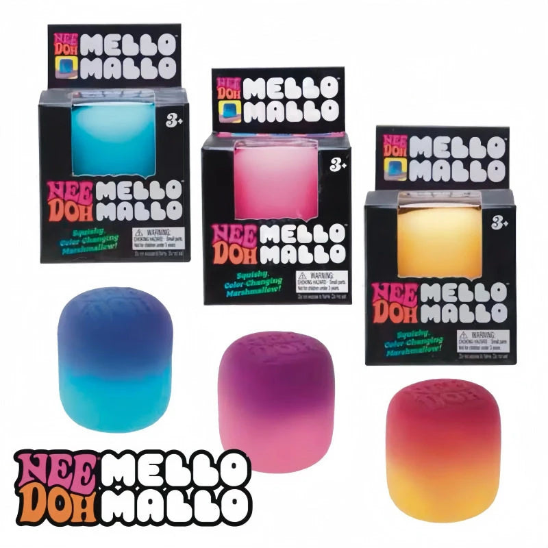 Squishy Fidget Toy | UV Reactive | Soft Texture | Mello Mallo Style