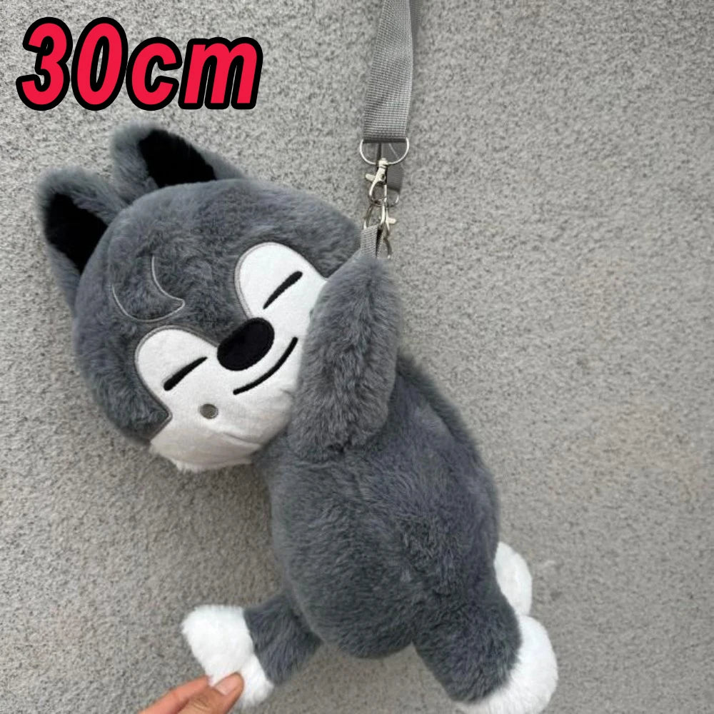 Skzoo Wolfchan Plush Toy | 23-50 cm Size | PP Cotton Filling | Large Size