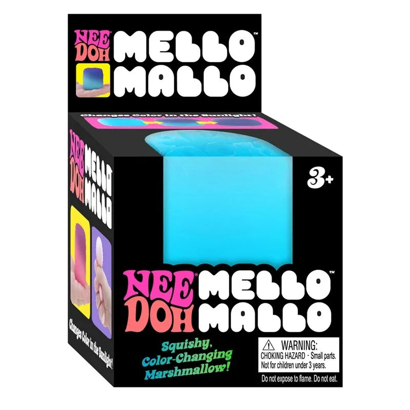 Squishy Fidget Toy | UV Reactive | Soft Texture | Mello Mallo Style