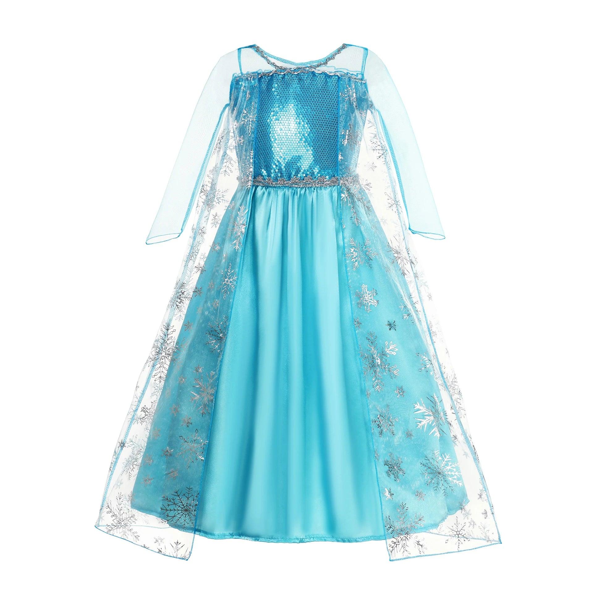 Girls Princess Costume | Elsa Inspired | Toylandeu™