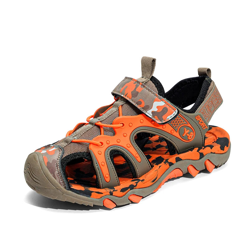 Kids Outdoor Sandals | Non-Slip | Breathable | Ages 7-13