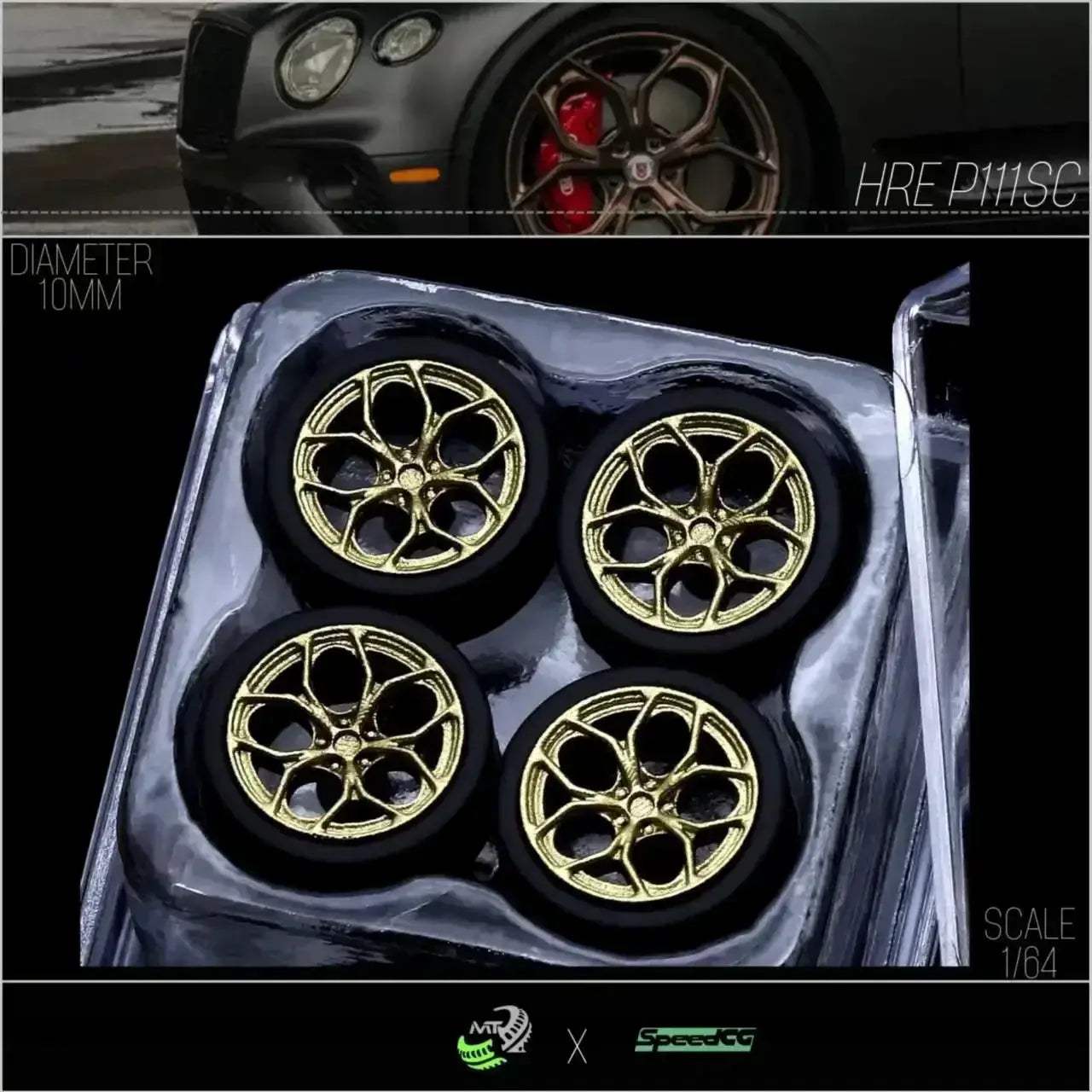 Diecast 1 64 Scale Wheels With Premium Rubber Tires - ToylandEU