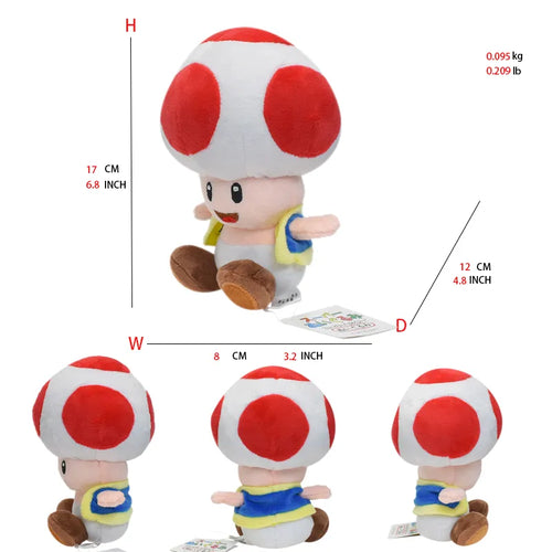 Super Mario Plush Toys - 41 Styles including Goomba, Toad, Yoshi, Boo, Kamek, Shy Guy, and Nabbit AliExpress Toyland EU