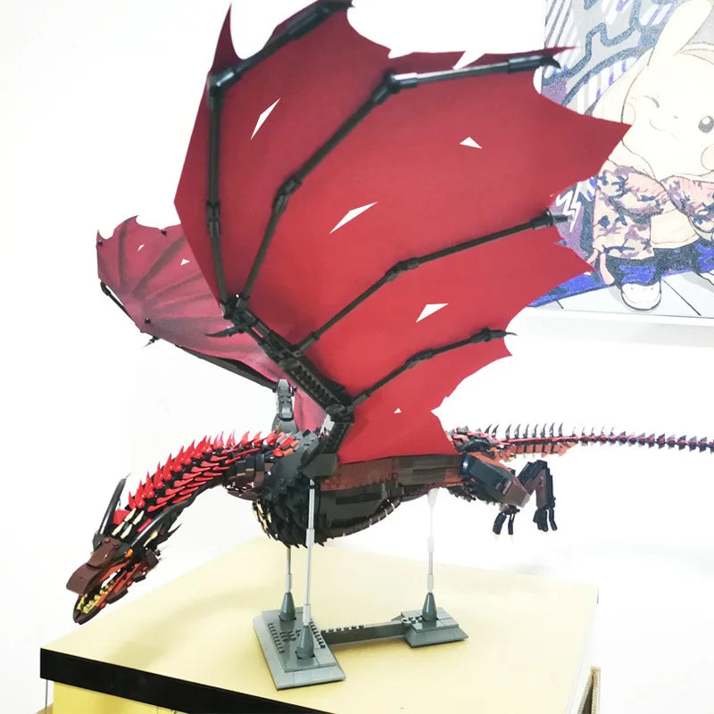 Dragon Building Blocks Set Drogon And Viserion Action Figures