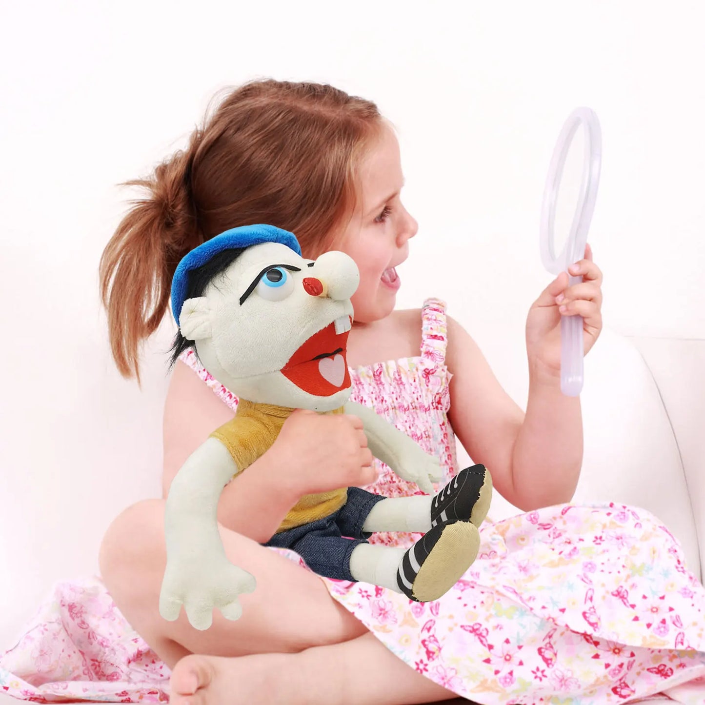 Jeffy Plush Puppet Toy - Soft Cuddle Doll & Creative Learning Gift