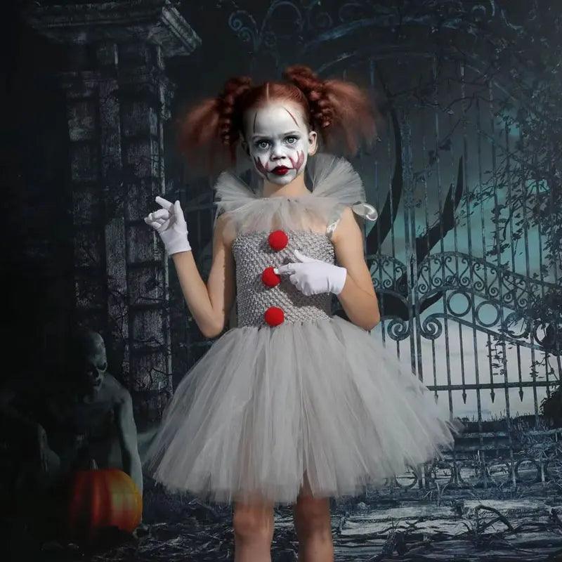 Girls Joker Costume | Polyester Tutu | Toylandeu™