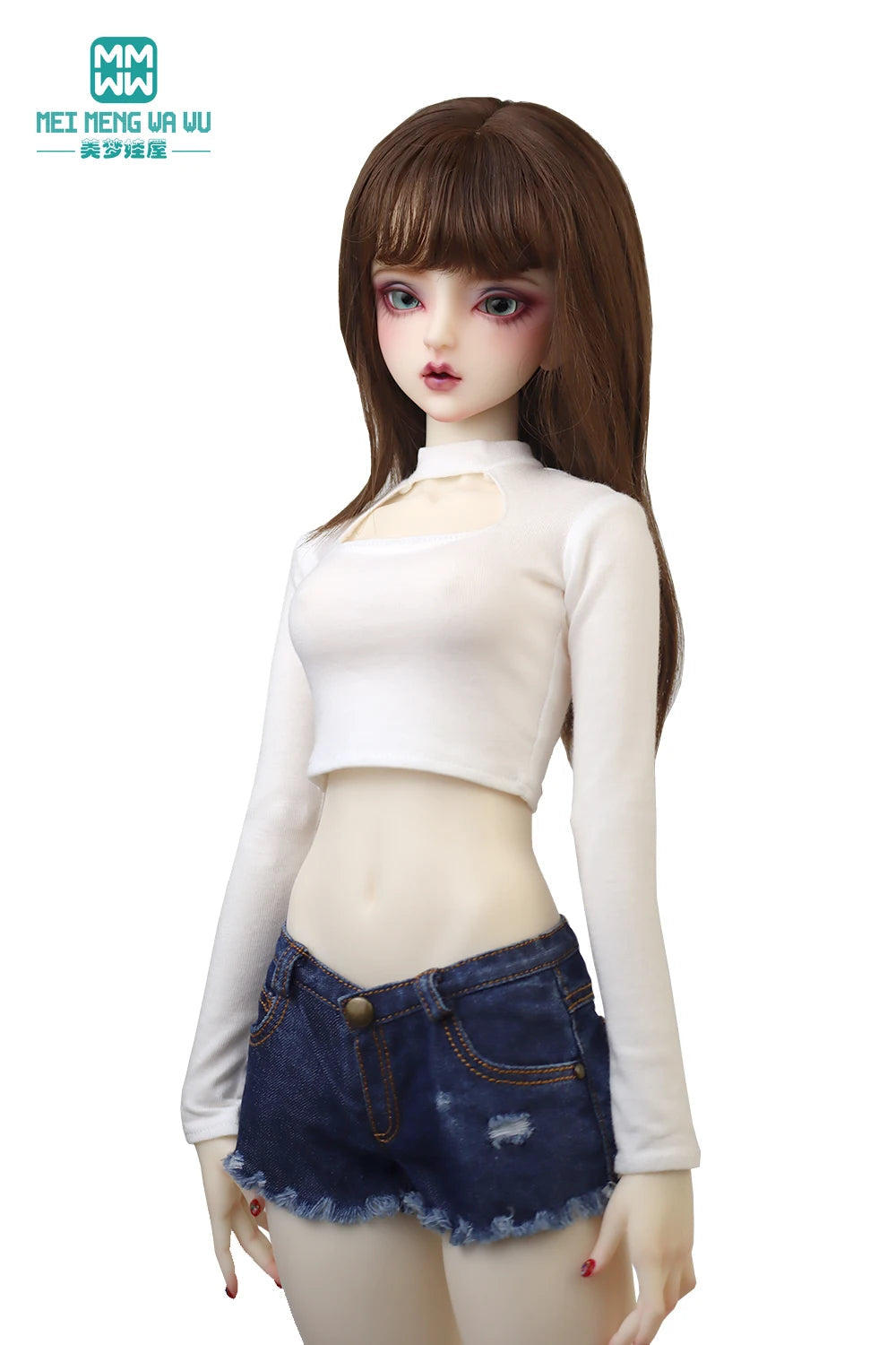 BJD Doll Fashion T-shirt for 1/3 and 1/4 Scale Ball Joint Dolls