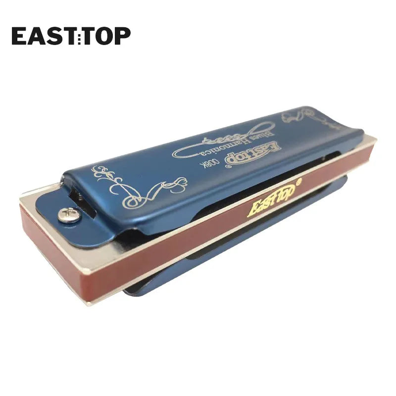 EASTTOP T008K-3 New Harmonica Brass Reedplates Phosphor Bronze Reeds Toyland EU