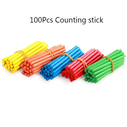 Wooden Figure Blocks Counting Sticks Mathematics Toys Magnetic Digital ToylandEU.com Toyland EU