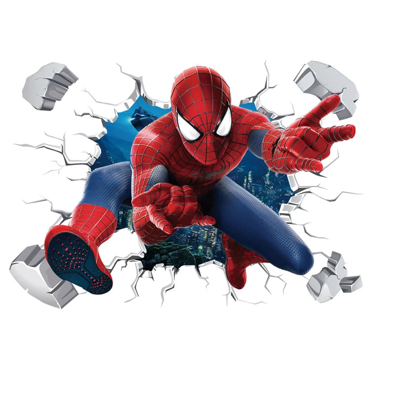 Wall Stickers | 3D Marvel Avengers | Kids Room Decor