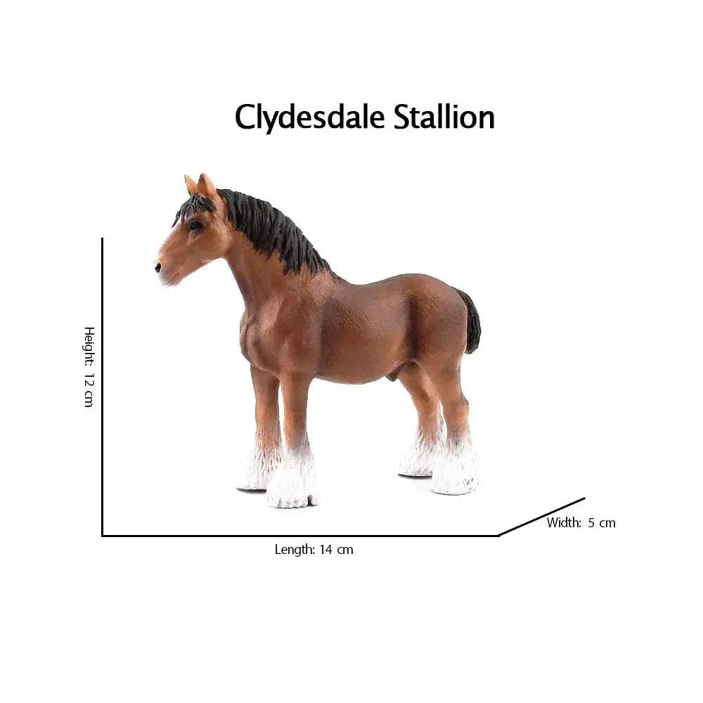 Premium Horse Figurines Set for Kids Realistic Toy Horses - ToylandEU