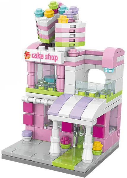 Lego Compatible Building Blocks | Mini City Street View Set | Small Blocks | 14+