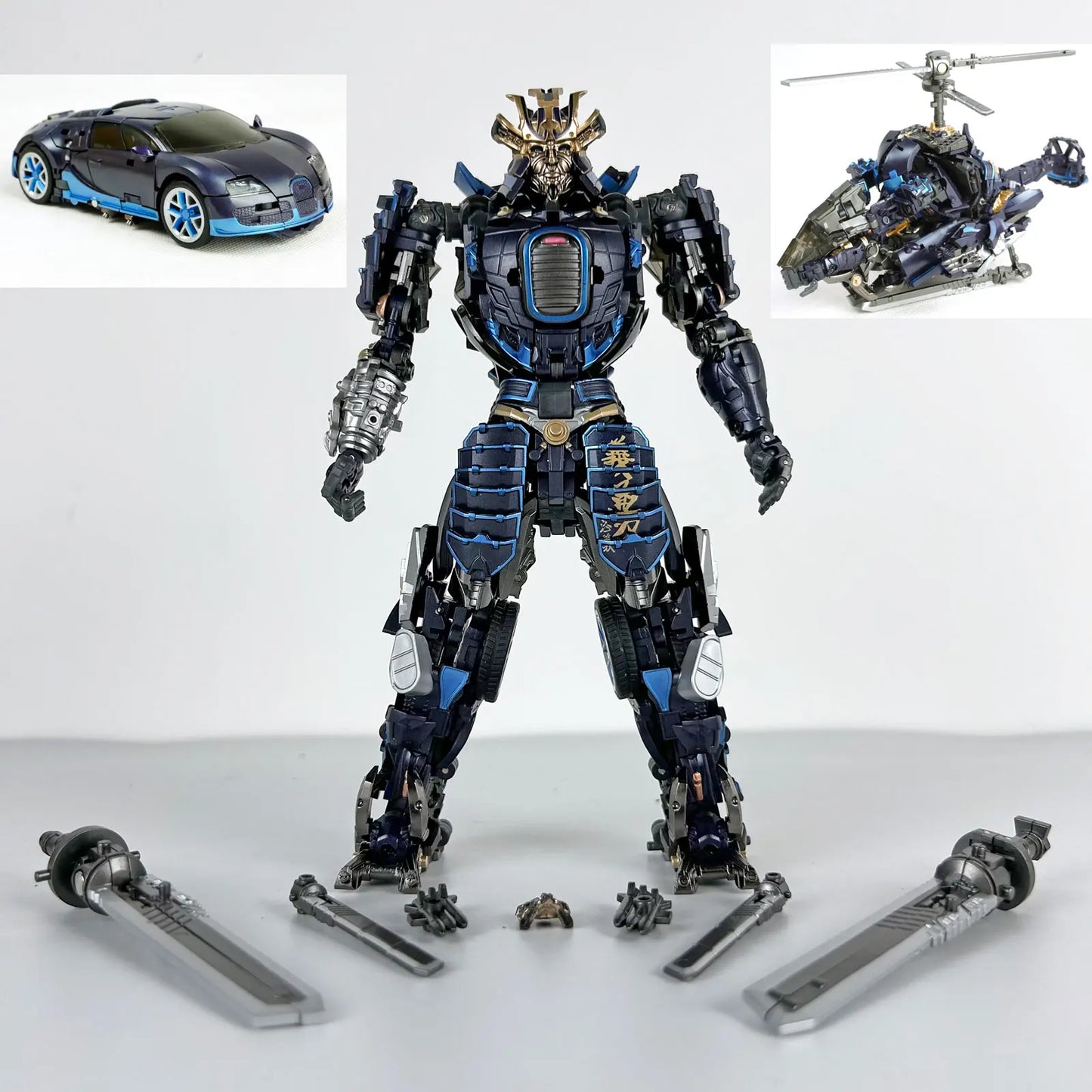 Transformable Blue Warrior Haiku Drift CE-05 Action Figure - 17CM