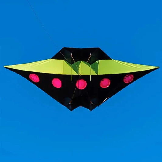 Large Foldable UFO Kite with Durable Ripstop Nylon Material - ToylandEU