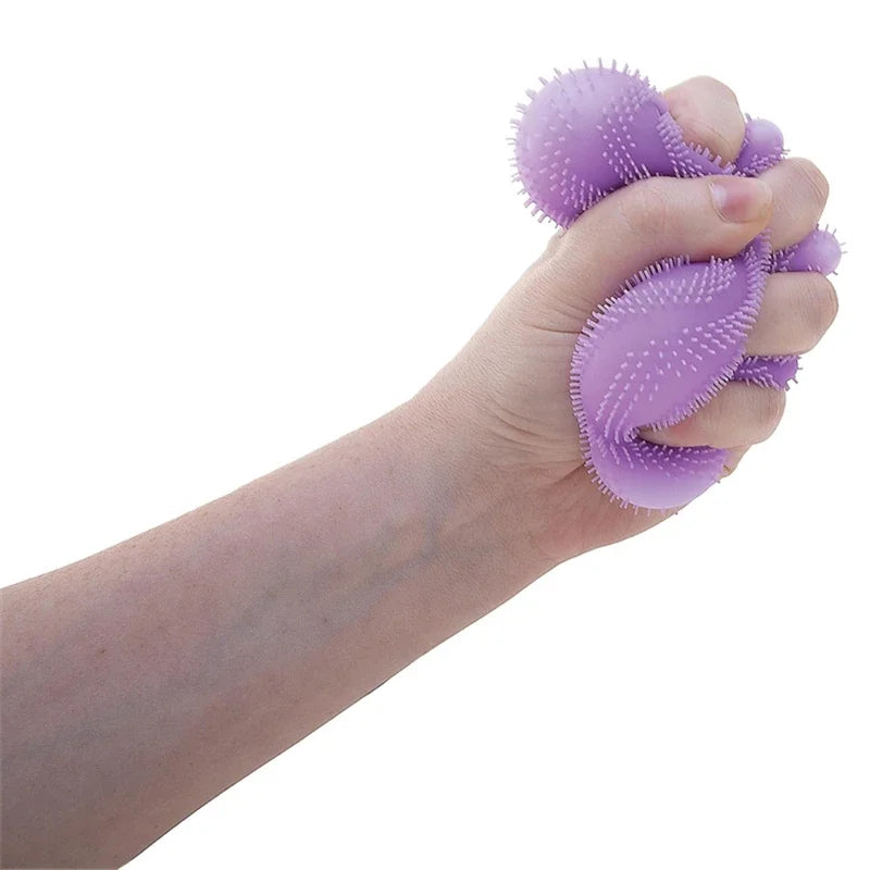 Mini Sensory Fidget Balls | Non-Toxic Texture | ADHD Stress Relief | 3 Pack