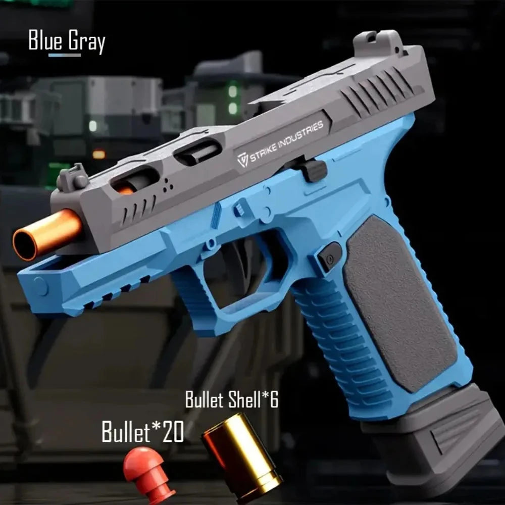 Toy Gun | Shell Ejecting Pistol | Outdoor Shooting Toy | Ages 14+