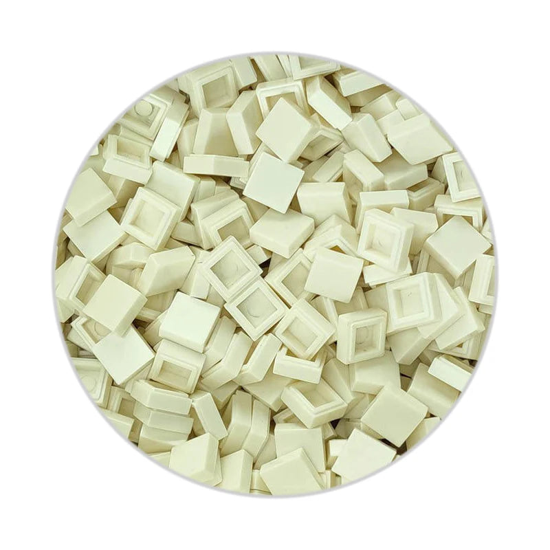 Smooth 1x1 Building Blocks | MOC Pixel Particles | DIY Kids Set