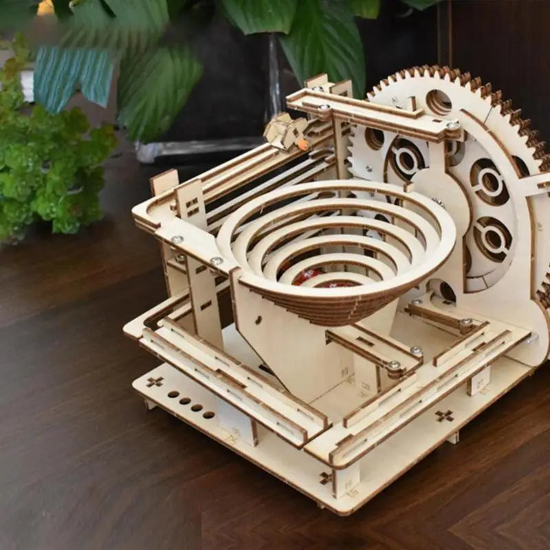 3D Wooden Puzzle Block Toys with Mechanical Gear Engineering Kit - ToylandEU