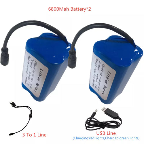 7.4V 13600Mah 6800Mah Battery For V020 V900 2011-5 V007 C18 H18 V18 ToylandEU.com Toyland EU