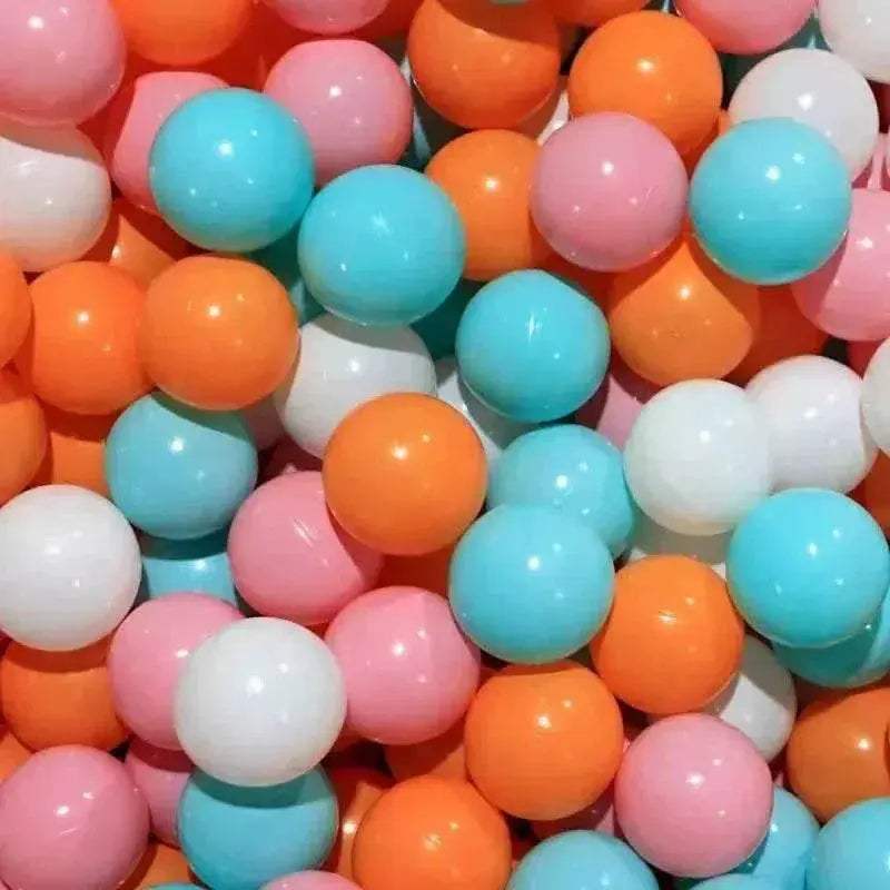 100Pcs Eco-Friendly Colorful Ball Soft Plastic Ocean Ball Gifts - ToylandEU