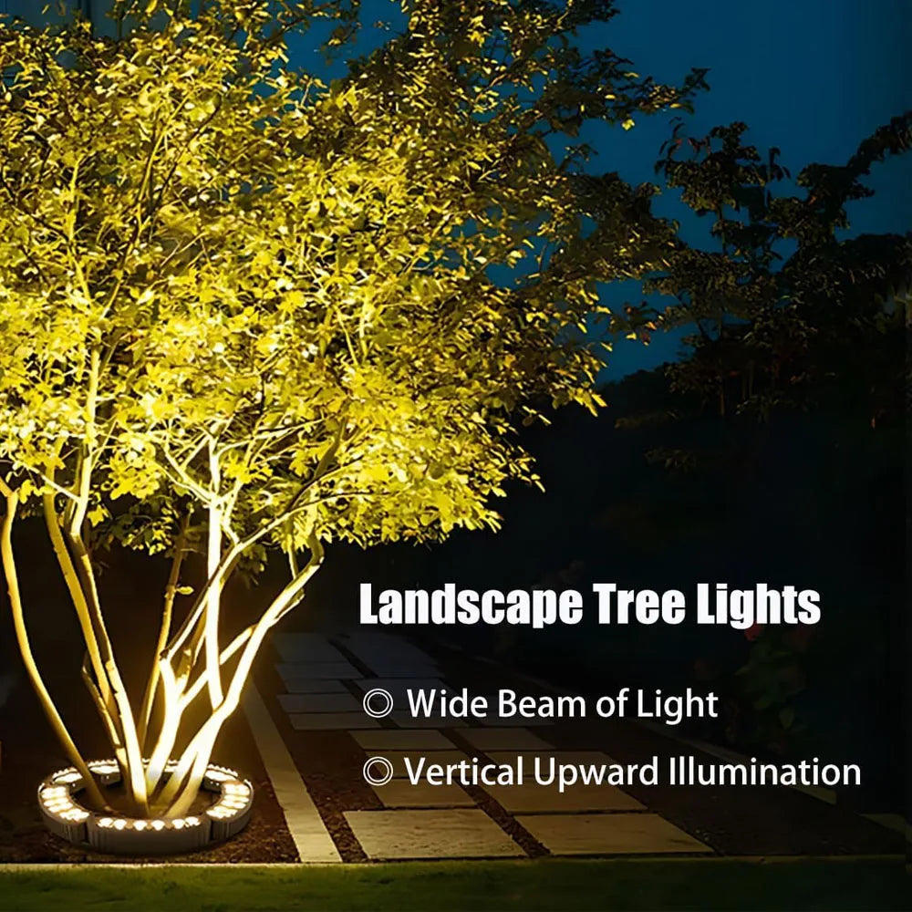 Tree Hugging Solar LED Lawn Light | IP65 Waterproof | RGB Warm Color | Outdoor