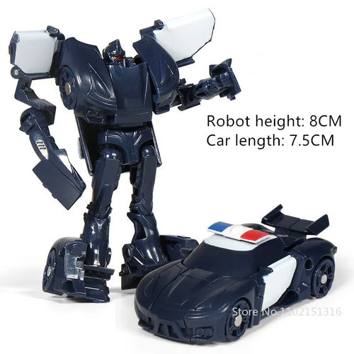 Mini Transformation Robot Kit Toys Models 2 In 1 Deformed Car Toy ToylandEU.com Toyland EU