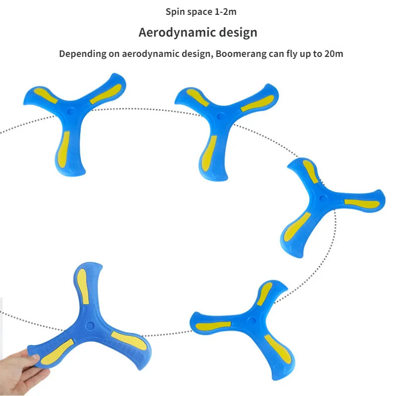 Children's Boomerang Toy V-Shaped Dart Returning Boomerang Throwing Toyland EU