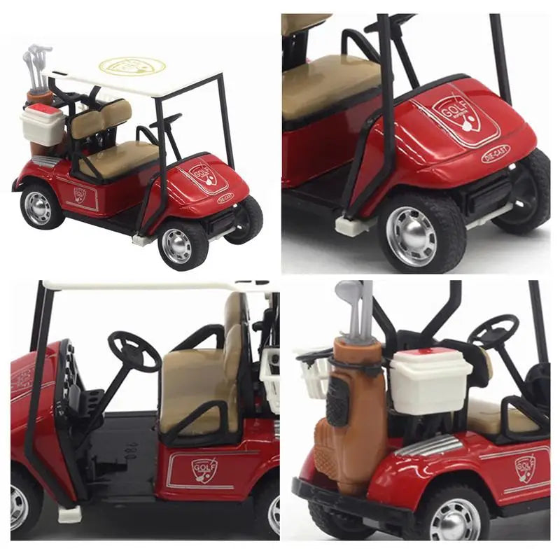 Mini Golf Cart Diecast Metal Toy with Pullback Action - Safe and Educational Model for Kids ToylandEU.com Toyland EU