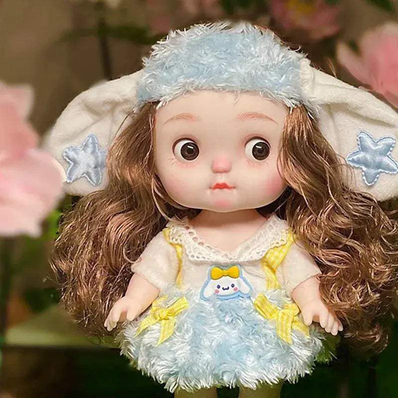 25cm Big Head Baby Doll For Girls Cute Reborn Gift - ToylandEU