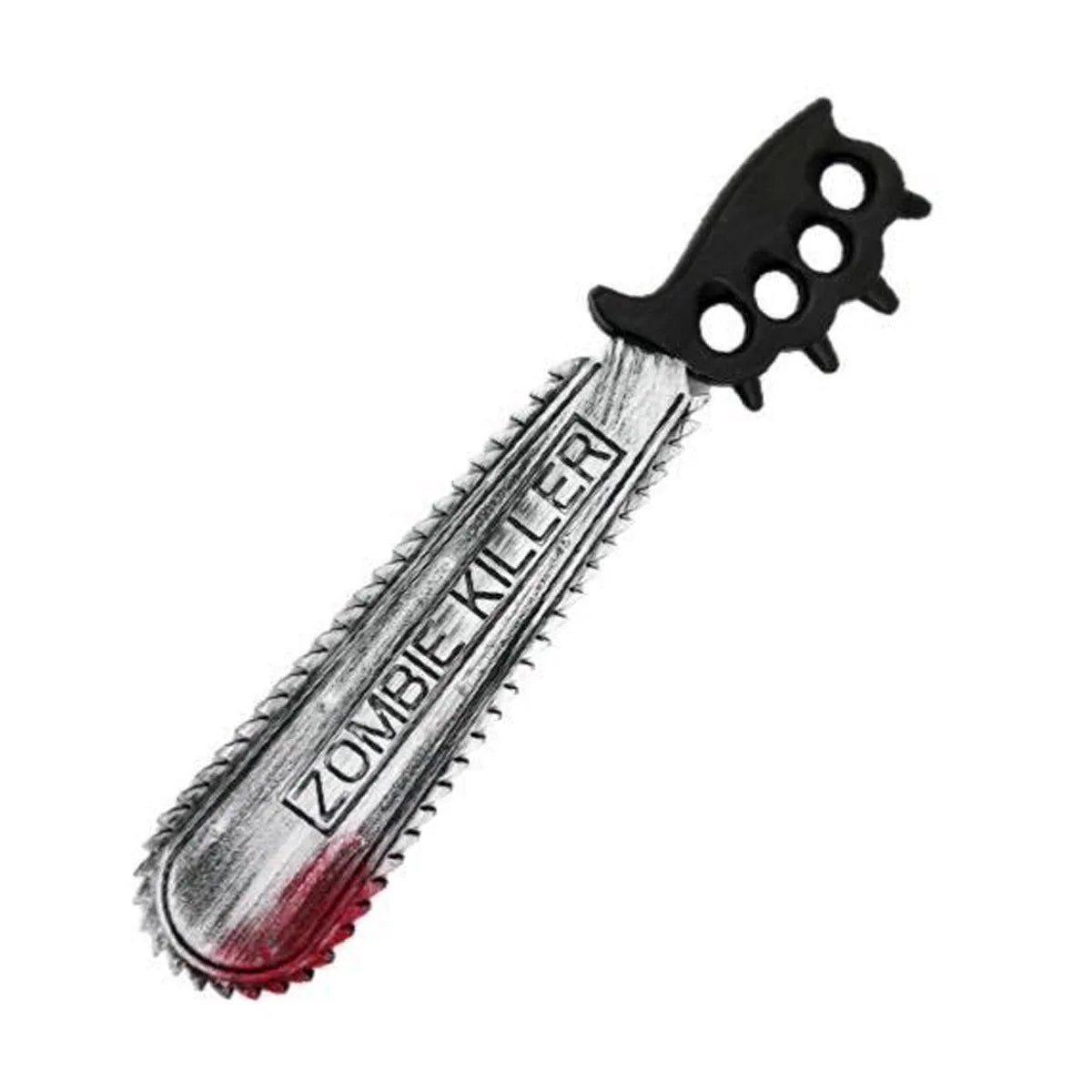 Plastic Prop Knife | 48.5 Cm Length | Blood Splatter Design | Halloween Cosplay