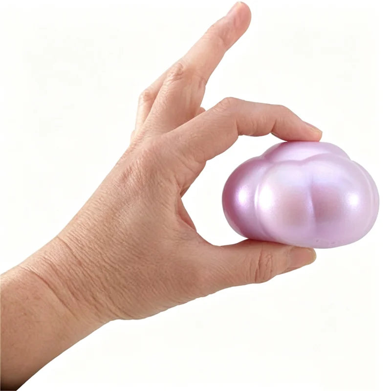 Iridescent Fidget Ball | Fast Rebound | 3 Color Pearl | Adult And Teen