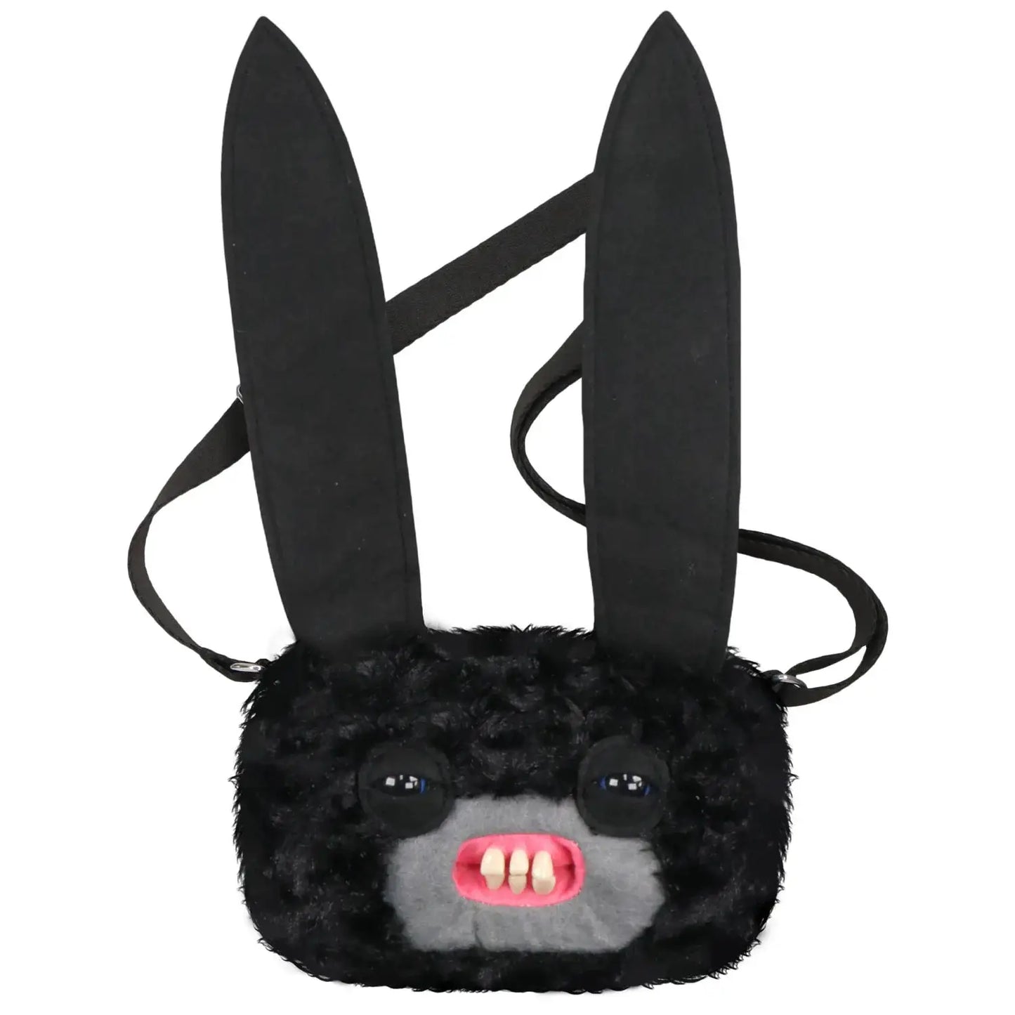 Fuggler Original Plush Shoulder Bag Big Head Screech Wide Eyed Weirdo Ugly Tooth Monster Crossbody Furry Backpack Birthday Gift - ToylandEU