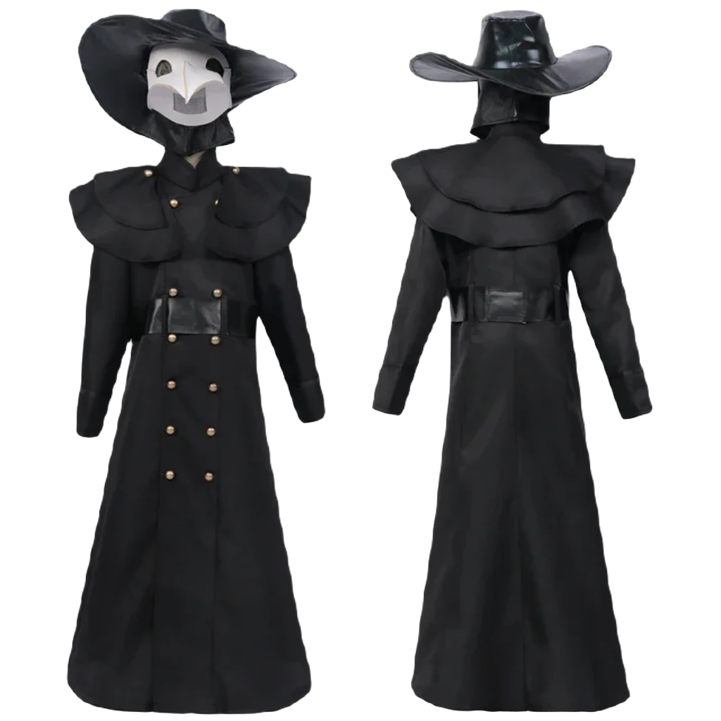 Steampunk Plague Doctor Costume for All Ages - Unisex Horror Attire