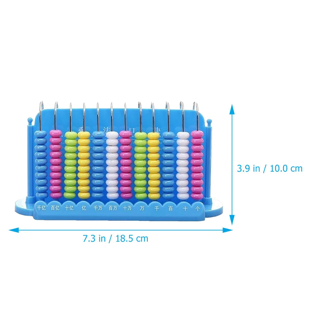 Abacus 12 Rods Counting Abacuses Kids 12-row Toy Bead Arithmetic - ToylandEU