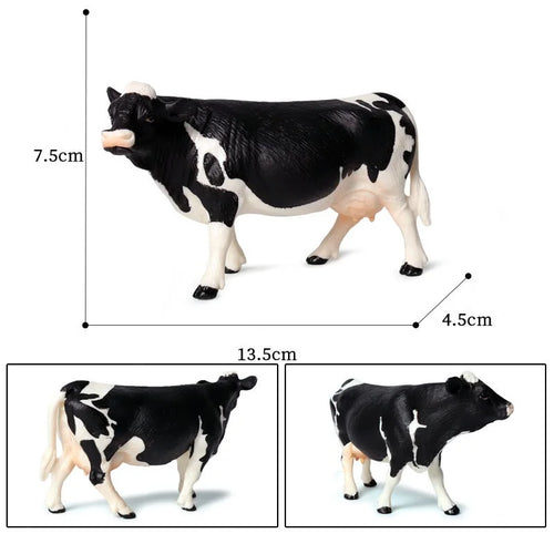 Milk Cow and Farm Animal Action Figure Toy - Realistic PVC Model ToylandEU.com Toyland EU