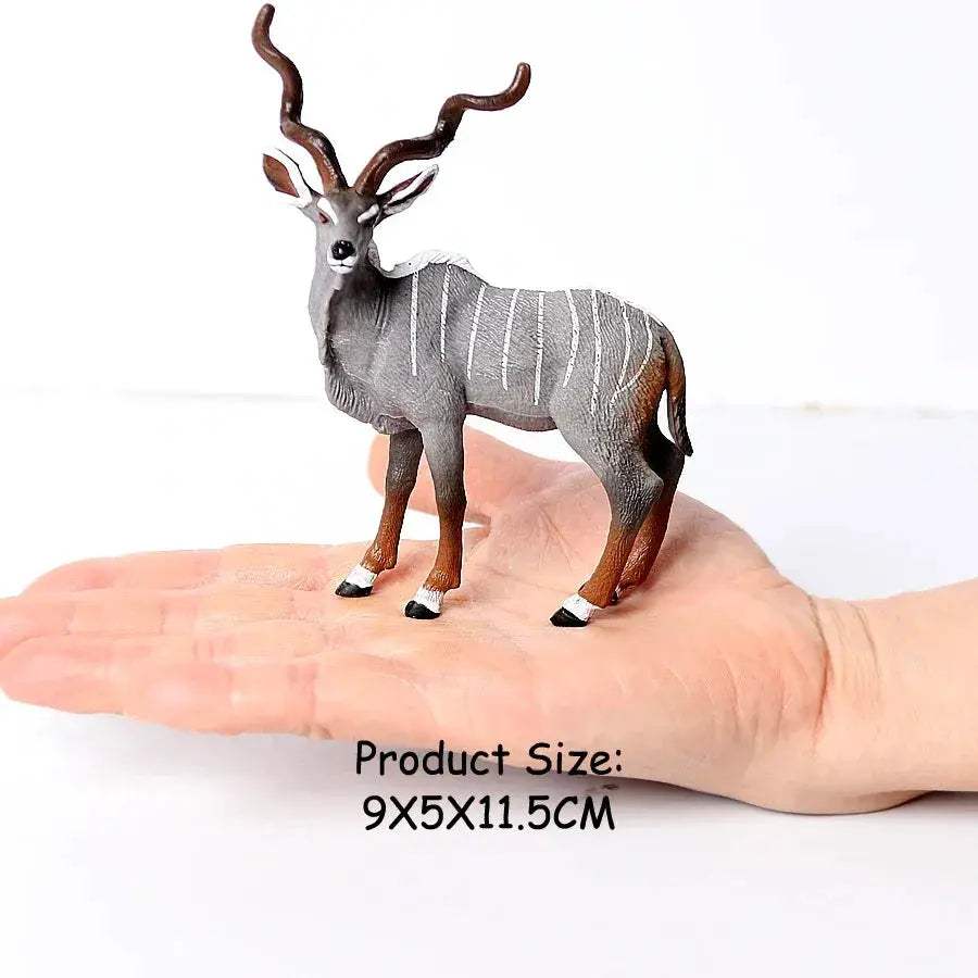 Realistic Farm Animal Figures Set Sheep Goat Antelope Models - ToylandEU