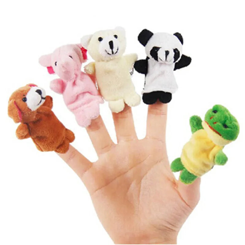 Animal Finger Puppet Toys Set for Kids - ToylandEU
