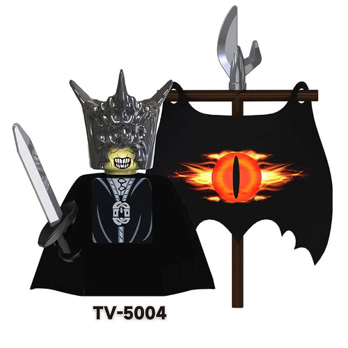 TV6403 Lord Rings Movies Bricks Dolls Goblin Ringwraith Sauron Frodo ToylandEU.com Toyland EU