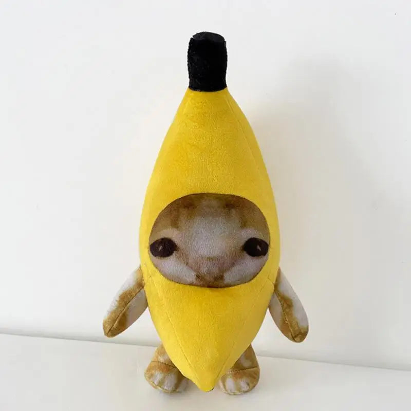 Adorable Banana Cat Plush Toy - Perfect Gift for Cat Lovers & Decor