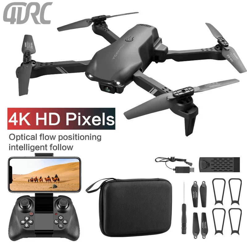 Compact 4K Mini Drone with Dual Cameras - Ideal for Kids & Beginners