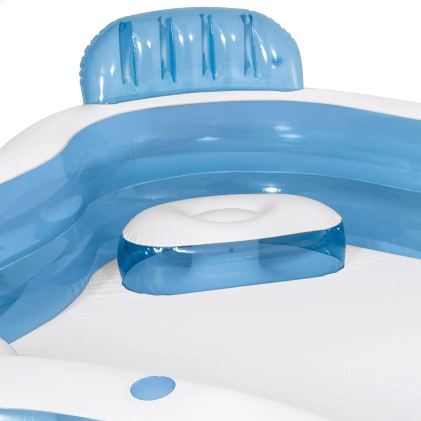 Inflatable Pool | 90 x 90 x 26 Inches | Durable PVC | Blue