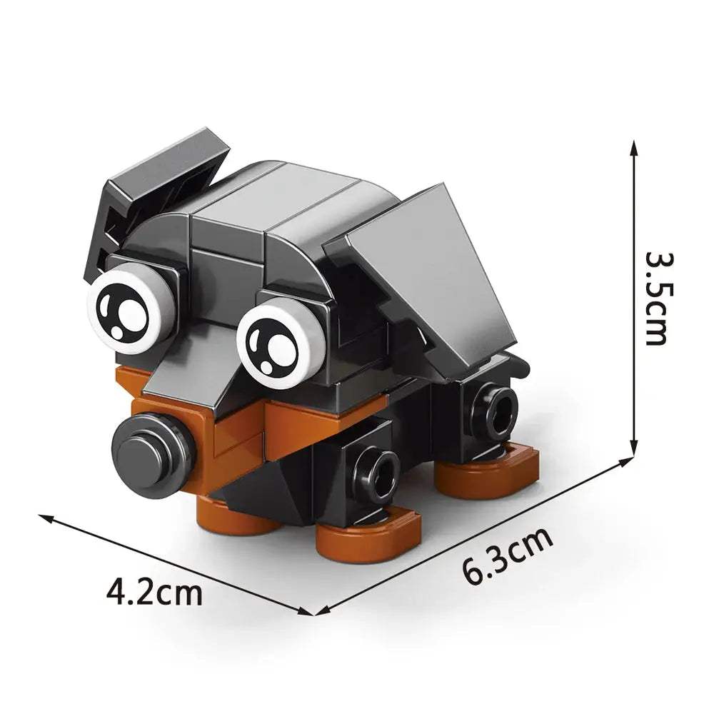 Insect World Animals Scorpion Mantis Ants Spider Birds Marine Animal Building Blocks Toys Desktop Ornaments Bricks Kids Gift - ToylandEU
