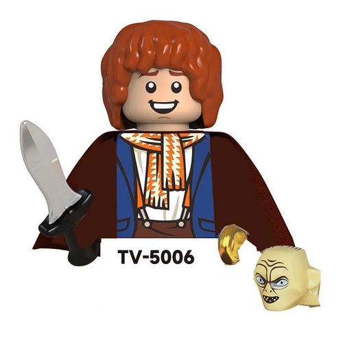 TV6403 Lord Rings Movies Bricks Dolls Goblin Ringwraith Sauron Frodo ToylandEU.com Toyland EU